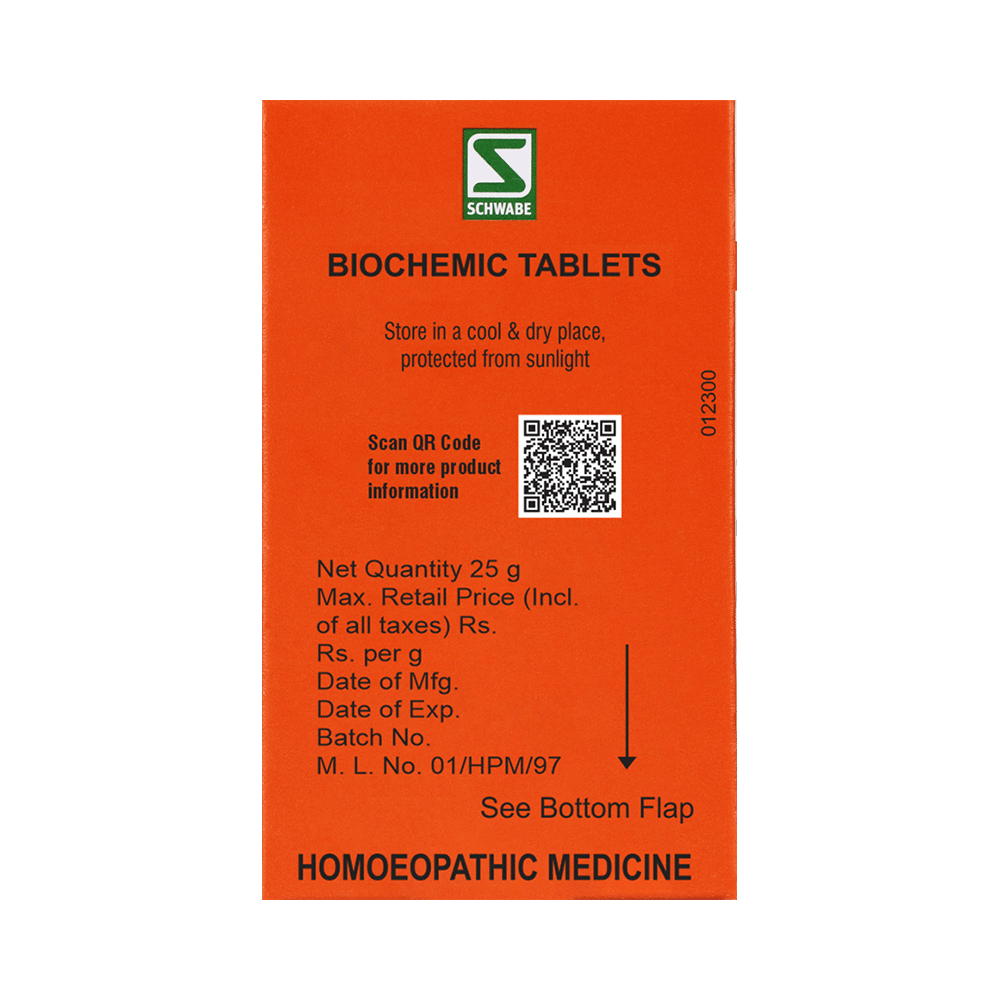 Dr Willmar Schwabe India Natrum Phosphoricum Biochemic Tablet 12X - Image 3