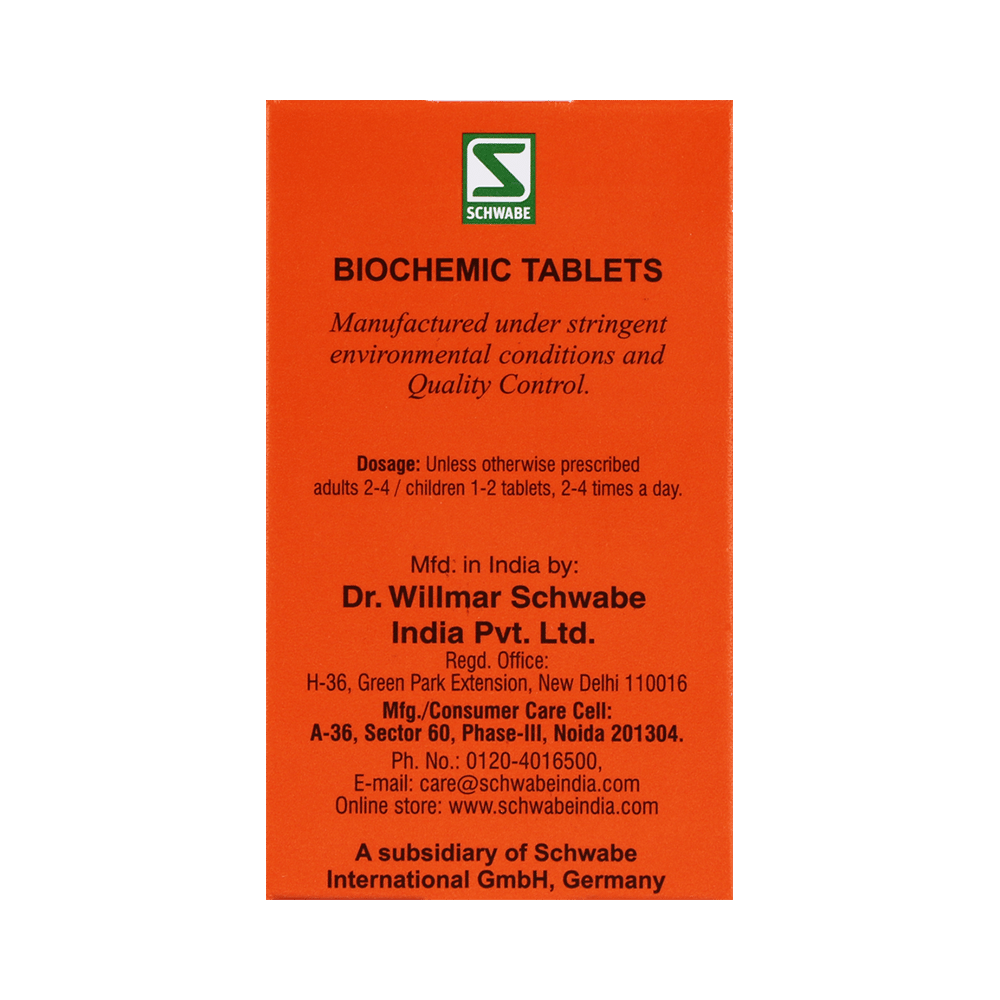 Dr Willmar Schwabe India Natrum Phosphoricum Biochemic Tablet 12X - Image 2