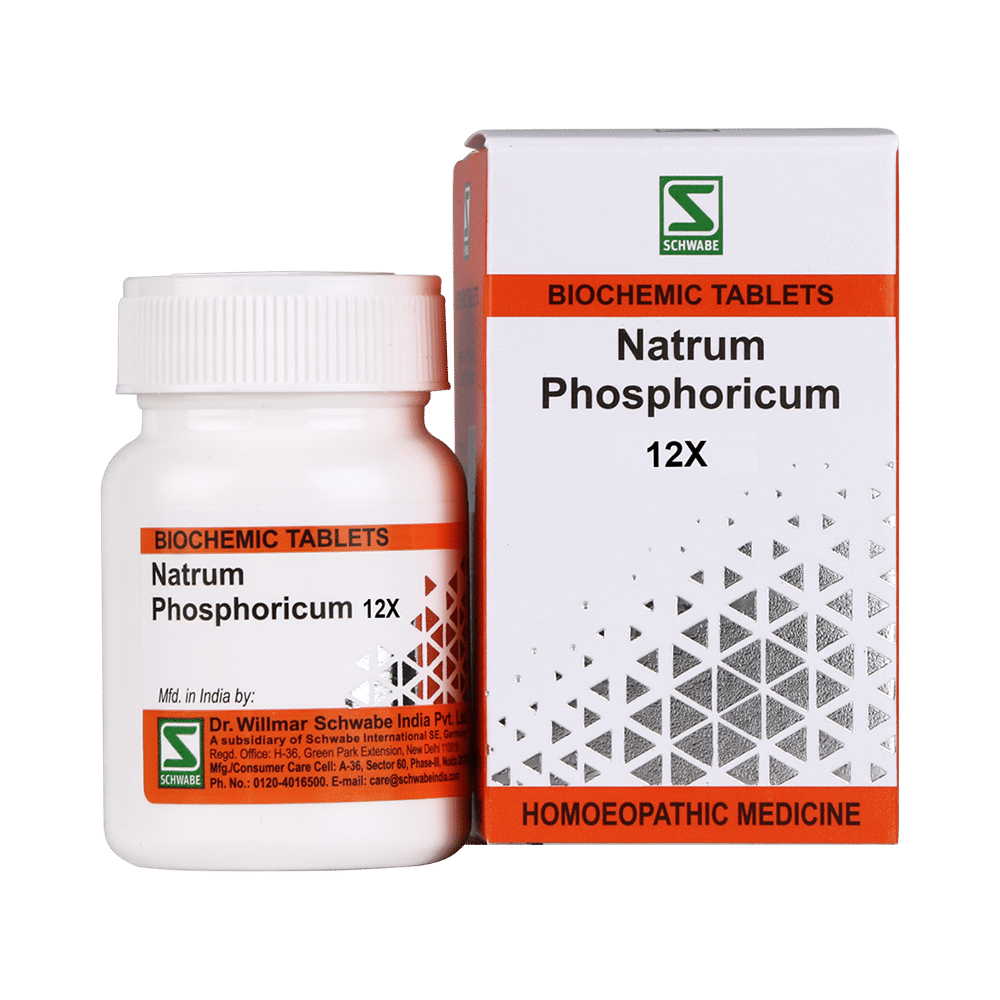 Dr Willmar Schwabe India Natrum Phosphoricum Biochemic Tablet 12X - Image 4