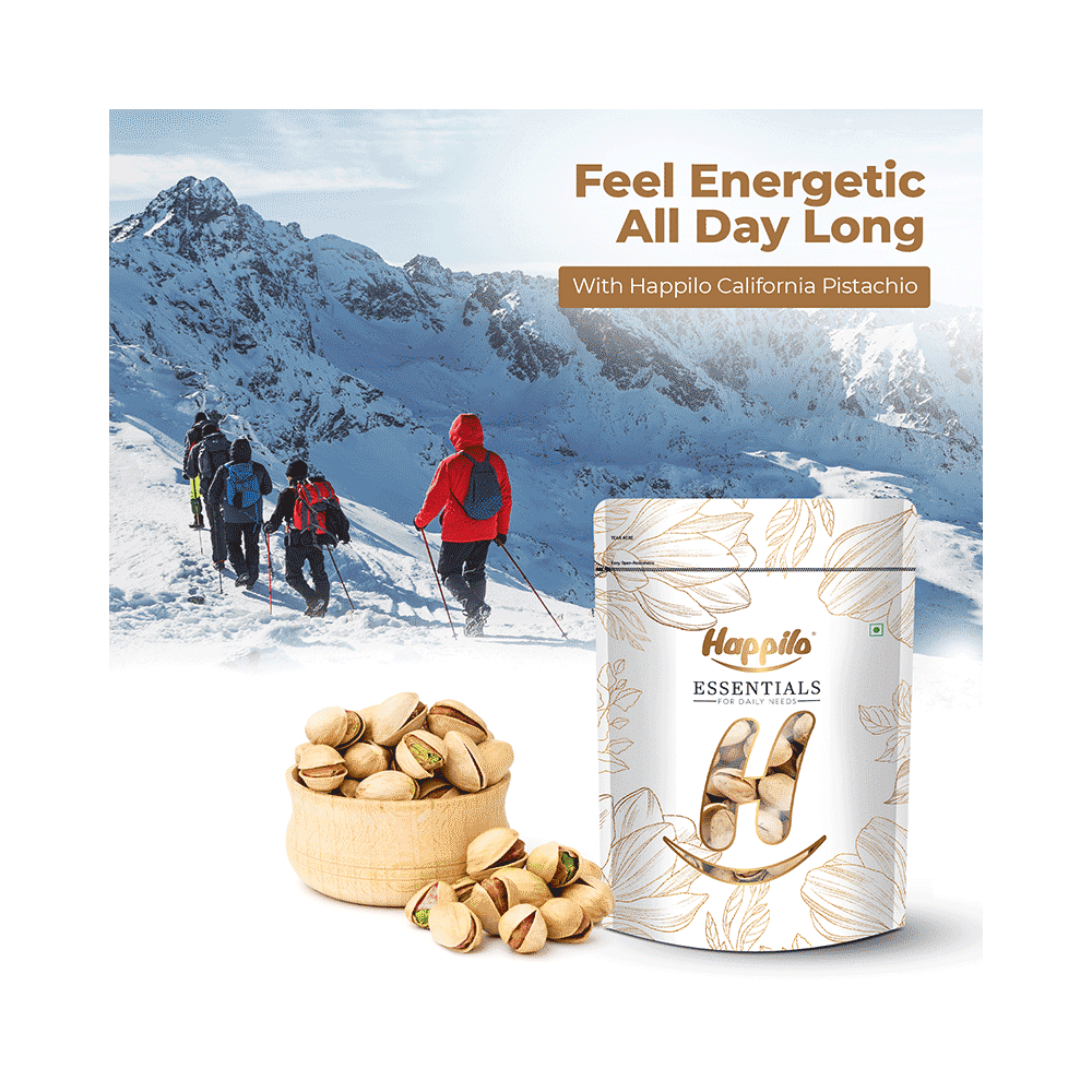 Happilo Essentials Californian Popular Pistachios  (Each 200gm) Dry Fruits - Image 6