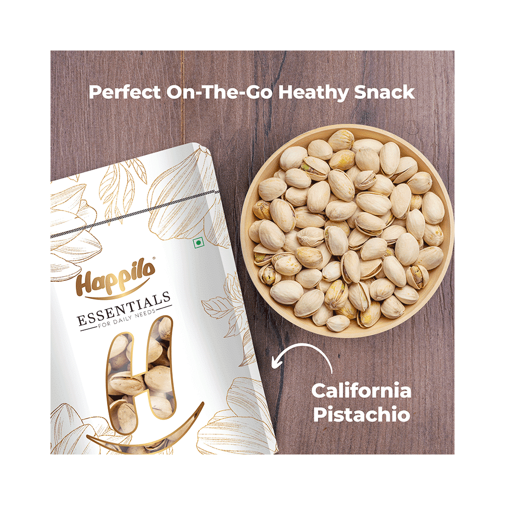 Happilo Essentials Californian Popular Pistachios  (Each 200gm) Dry Fruits - Image 5