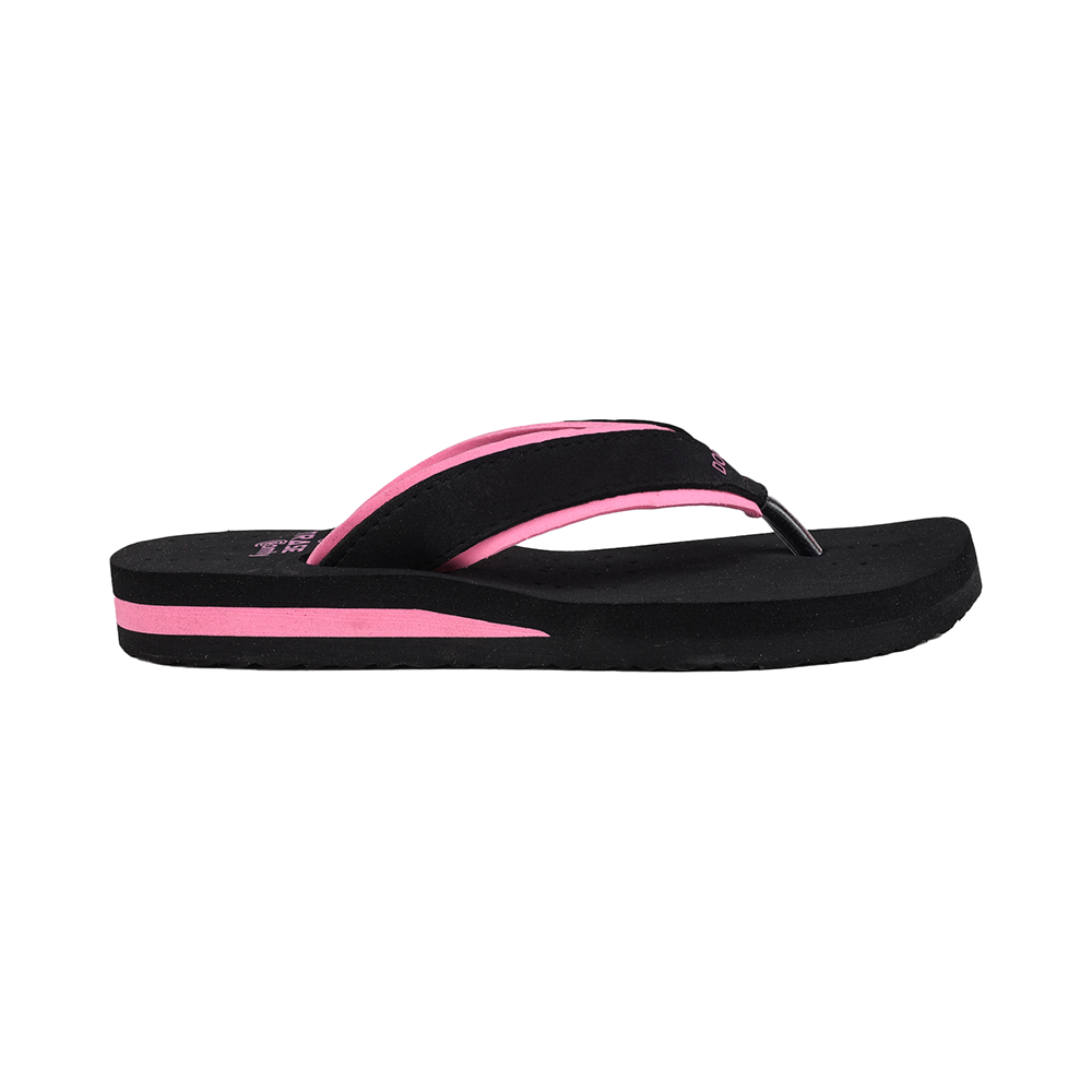 Trase Doctor Ortho Slippers for Women & Girls Light weight, Soft Footbed with Flip Flops 3 UK Pink and Black - Image 4
