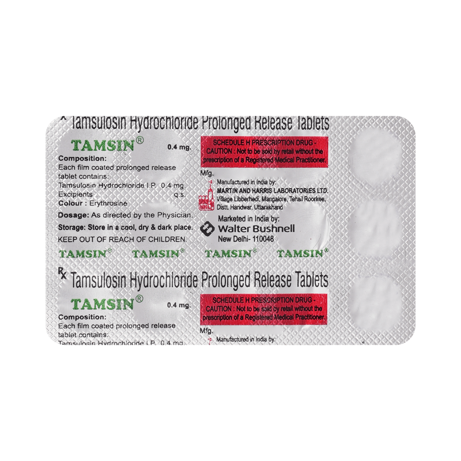 Tamsin 0.4mg Tablet PR - Image 5