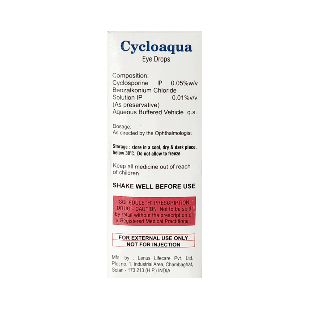 Cycloaqua Eye Drop - Image 2
