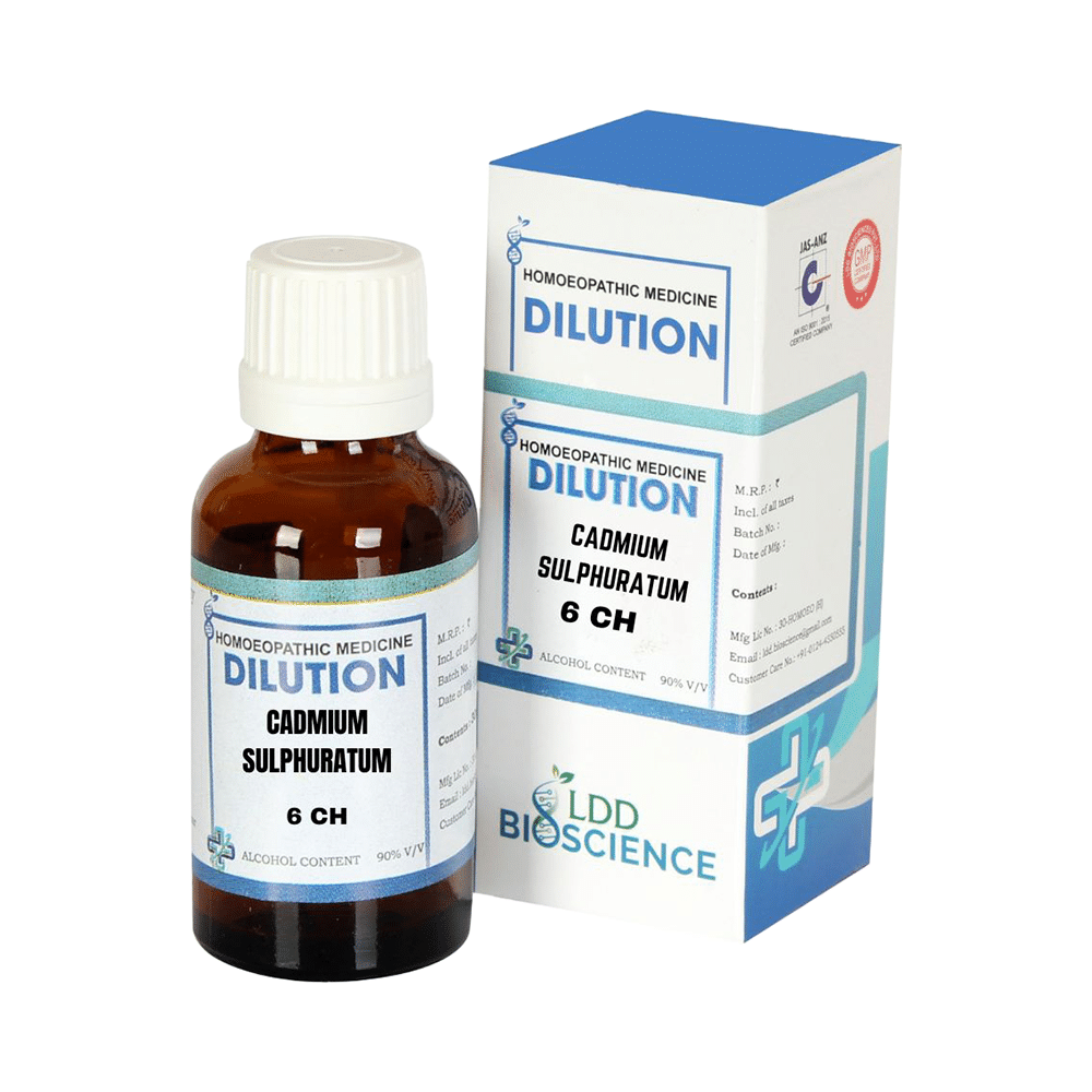 LDD Bioscience Cadmium Sulphuratum Dilution 6 CH - Image 1