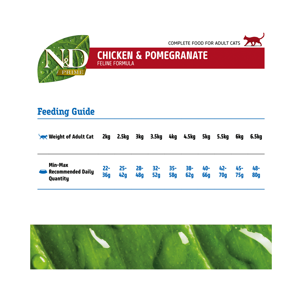 Farmina Pet Foods N&D Prime for Adult Cat Chicken & Pomegranate - Image 5