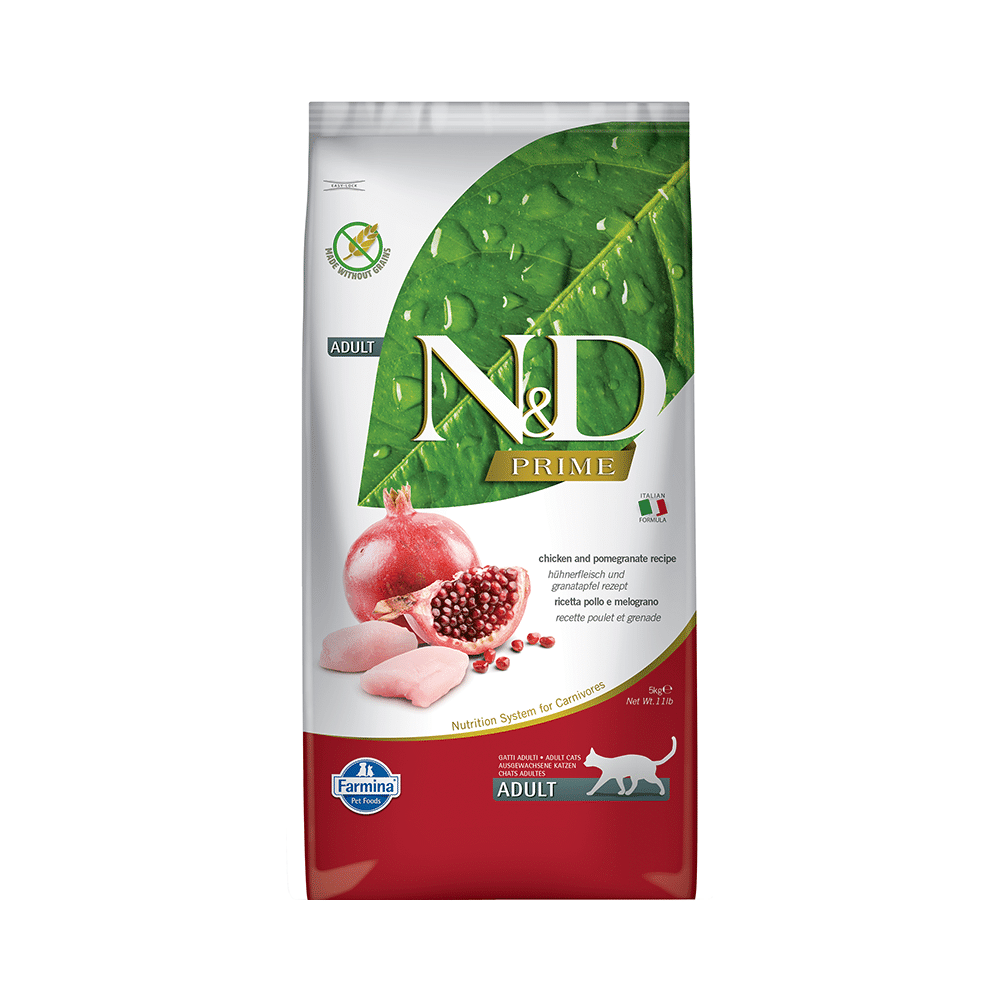 Farmina Pet Foods N&D Prime for Adult Cat Chicken & Pomegranate - Image 1