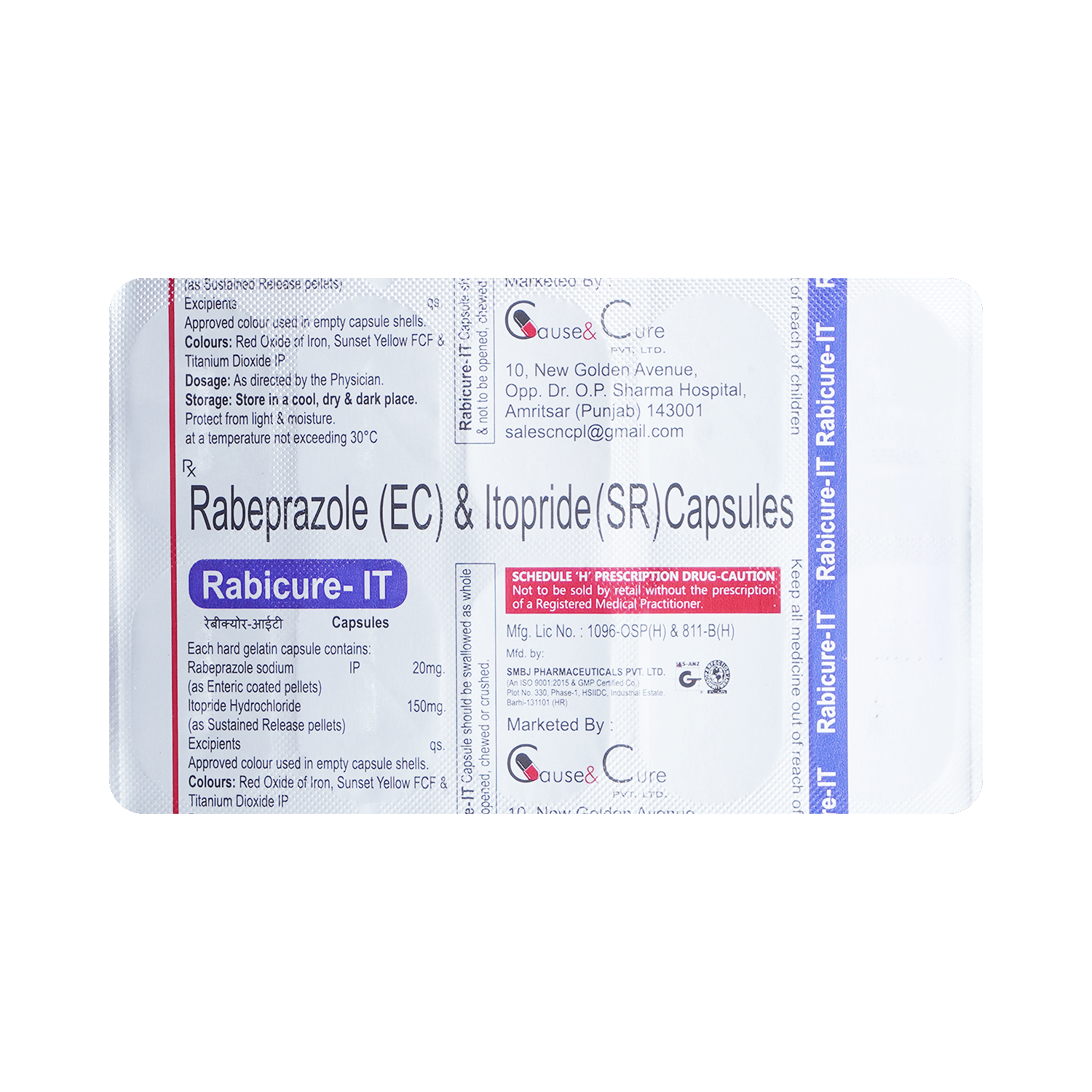 Rabicure IT 20mg/150mg Capsule - Image 5