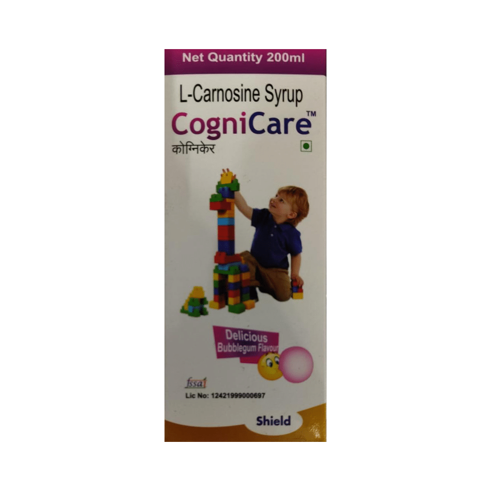 Cognicare L-Carnosine Syrup | Flavour Bubblegum - Image 1