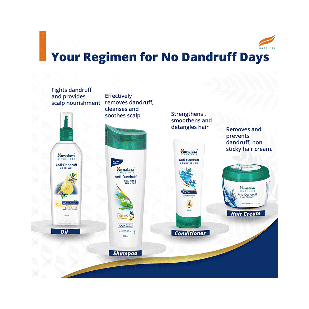 Himalaya Anti-Dandruff with Natural 5 Protein Technology Shampoo Tea Tree - Image 7