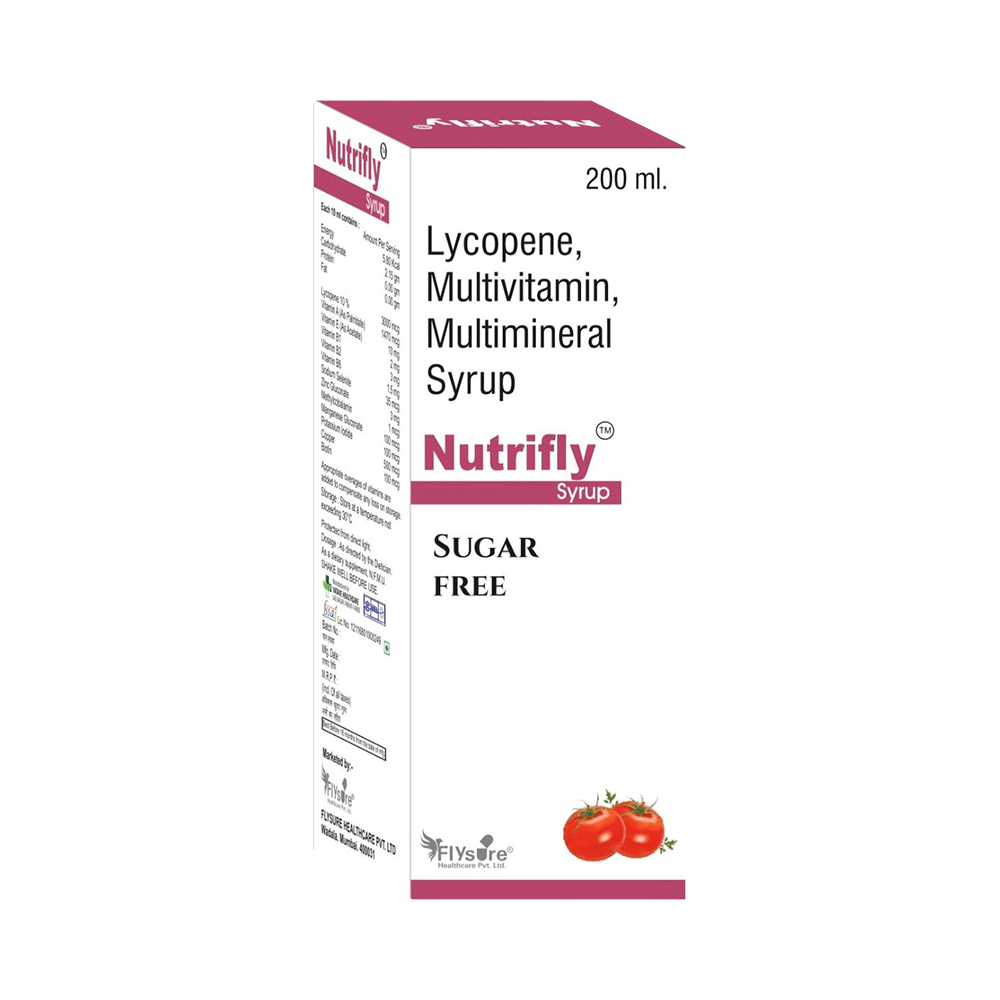 Nutrifly Syrup Sugar Free - Image 1