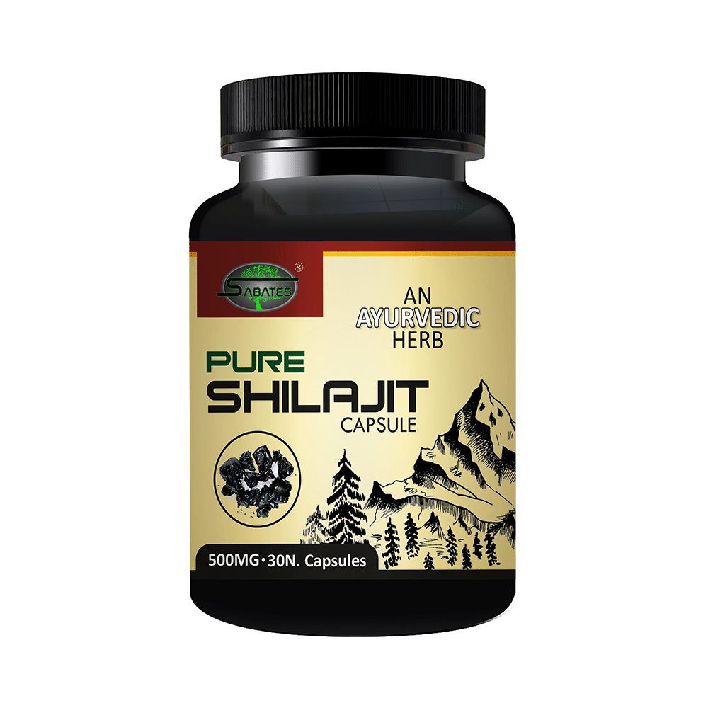 Sabates Pure Shilajit Capsule - Image 1