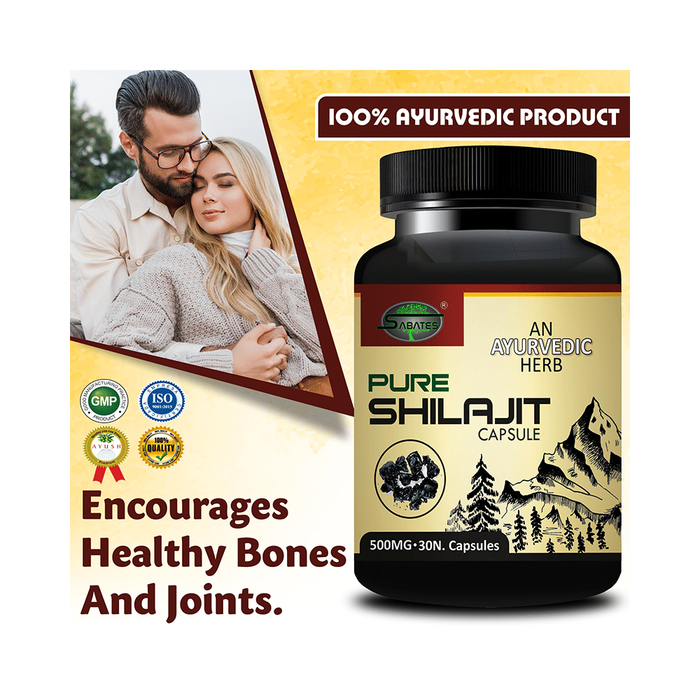 Sabates Pure Shilajit Capsule - Image 4