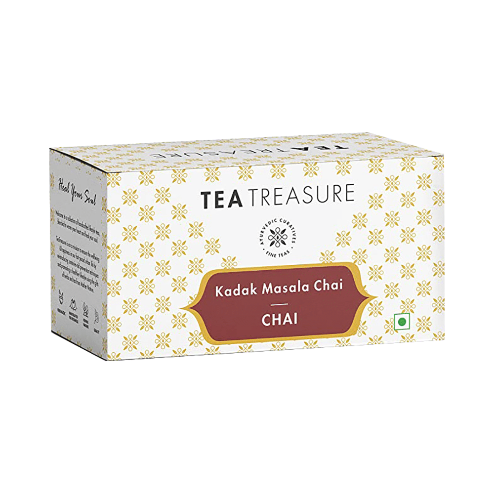 Tea Treasure Kadak Masala Chai Tea Bag (2gm Each)