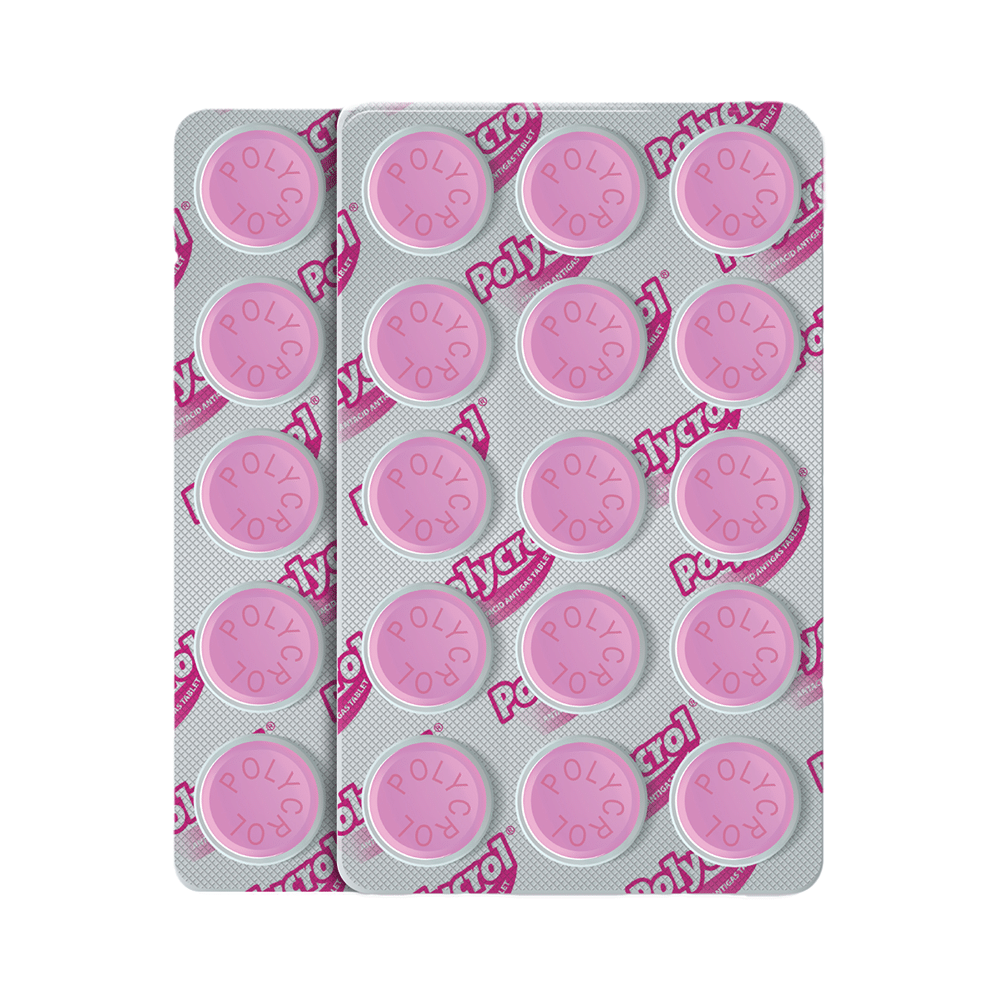 Polycrol Antacid Antigas Tablet (15 Each) Mint - Image 2