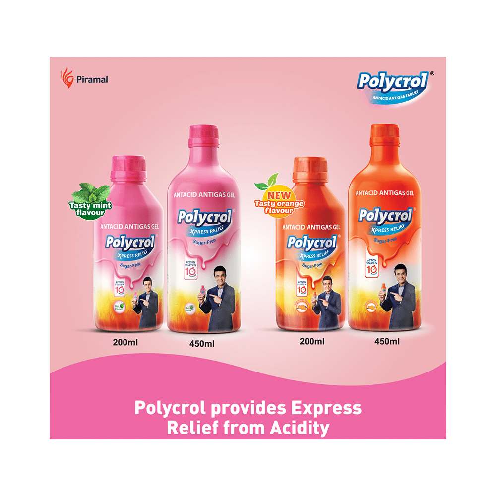 Polycrol Antacid Antigas Tablet (15 Each) Mint - Image 8