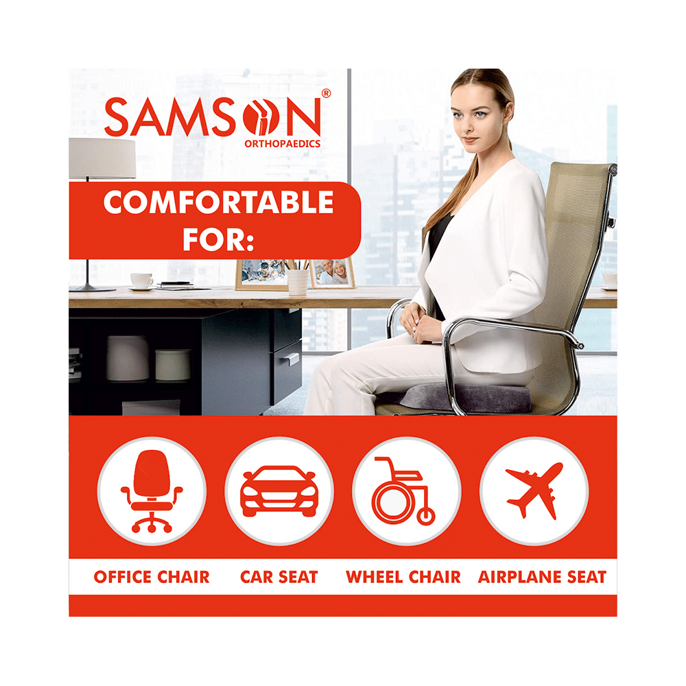 Samson LS0409 Tailbone Support (Coccyx Cushion) Universal Grey - Image 8