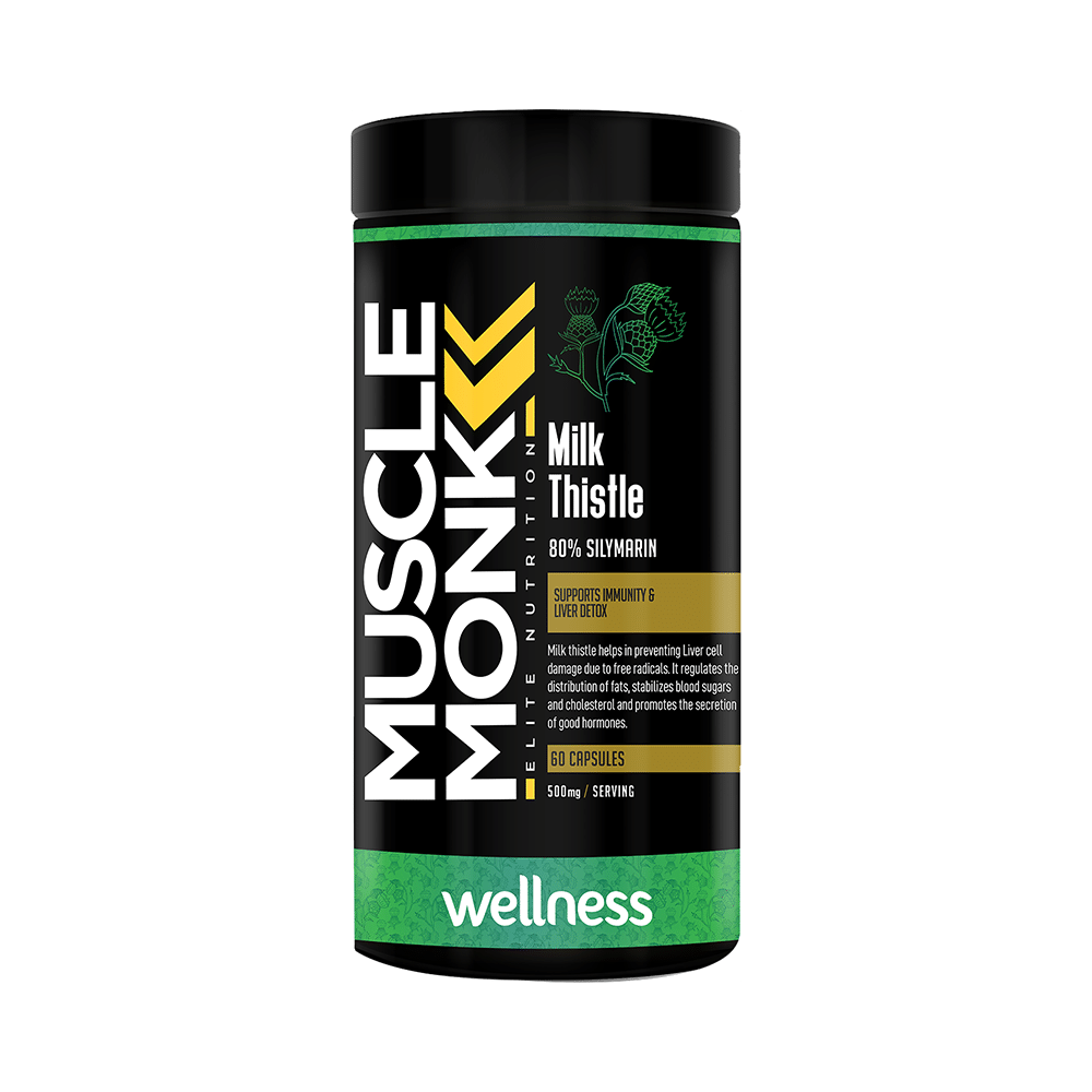 Muscle Monk Milk Thistle Capsule - Image 1