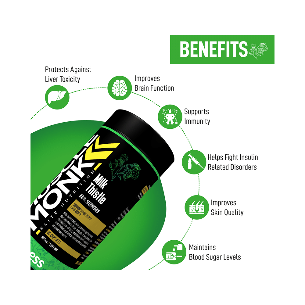 Muscle Monk Milk Thistle Capsule - Image 4