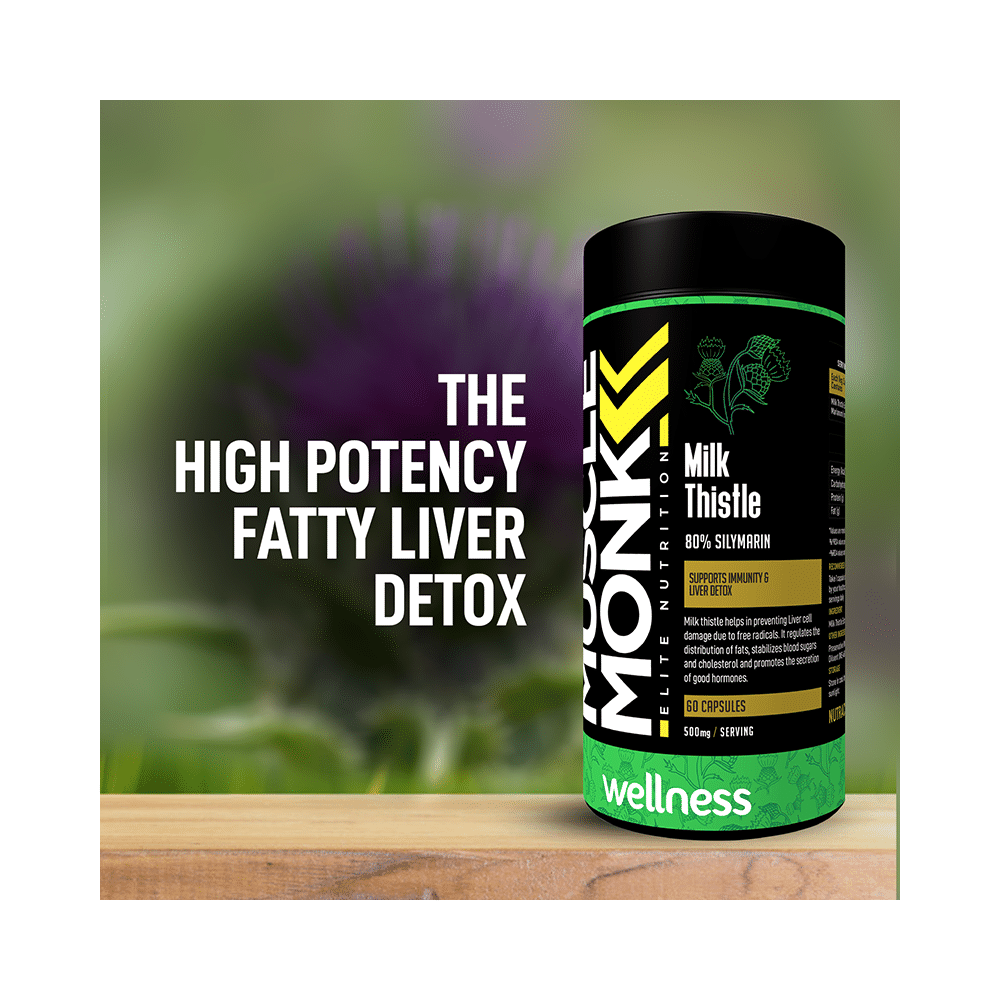 Muscle Monk Milk Thistle Capsule - Image 3