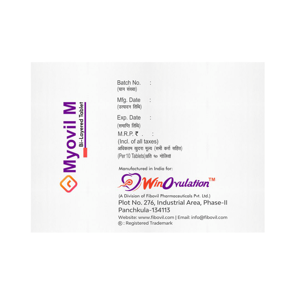 Myovil M Tablet SR - Image 3