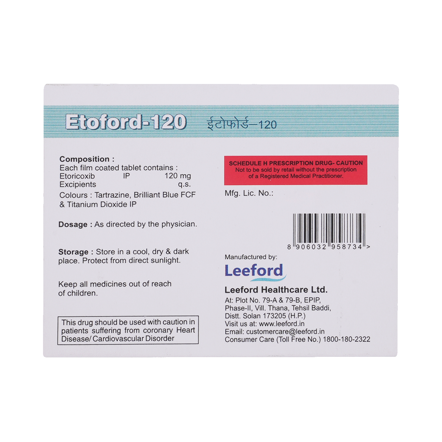 Etoford 120 Tablet - Image 3