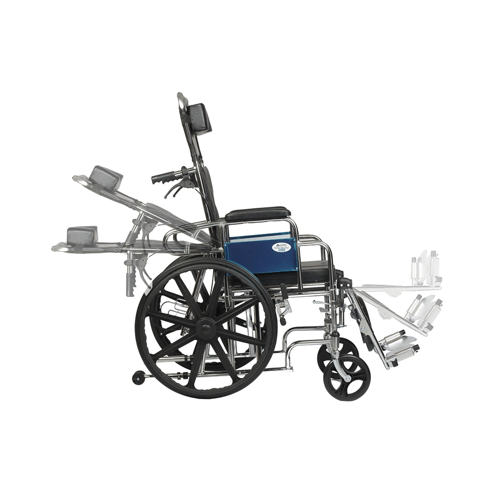 VMS Careline VWE 1043 Careline Recliner Wheelchair Relax - Image 5