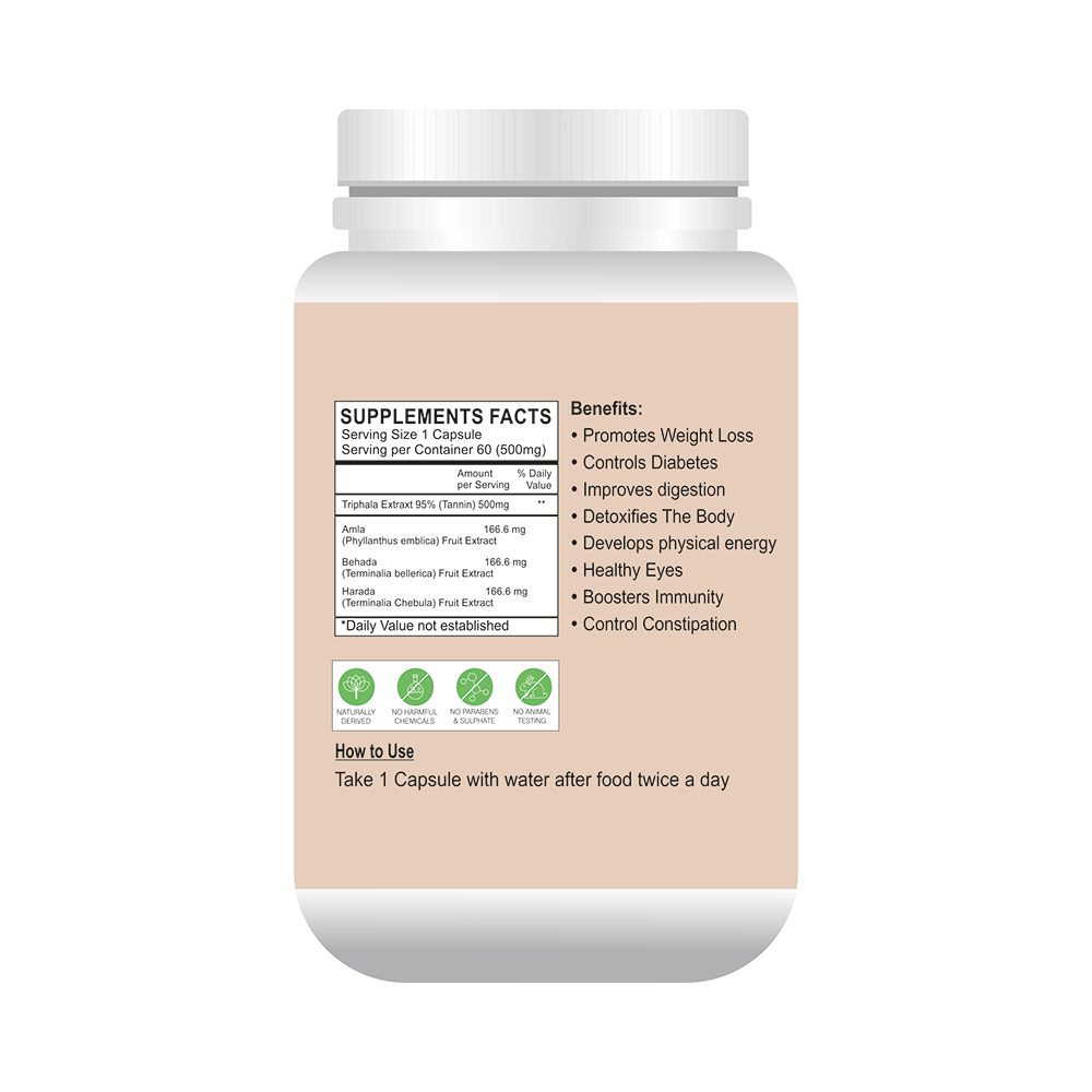 Globyherbs Triphala Capsule - Image 2