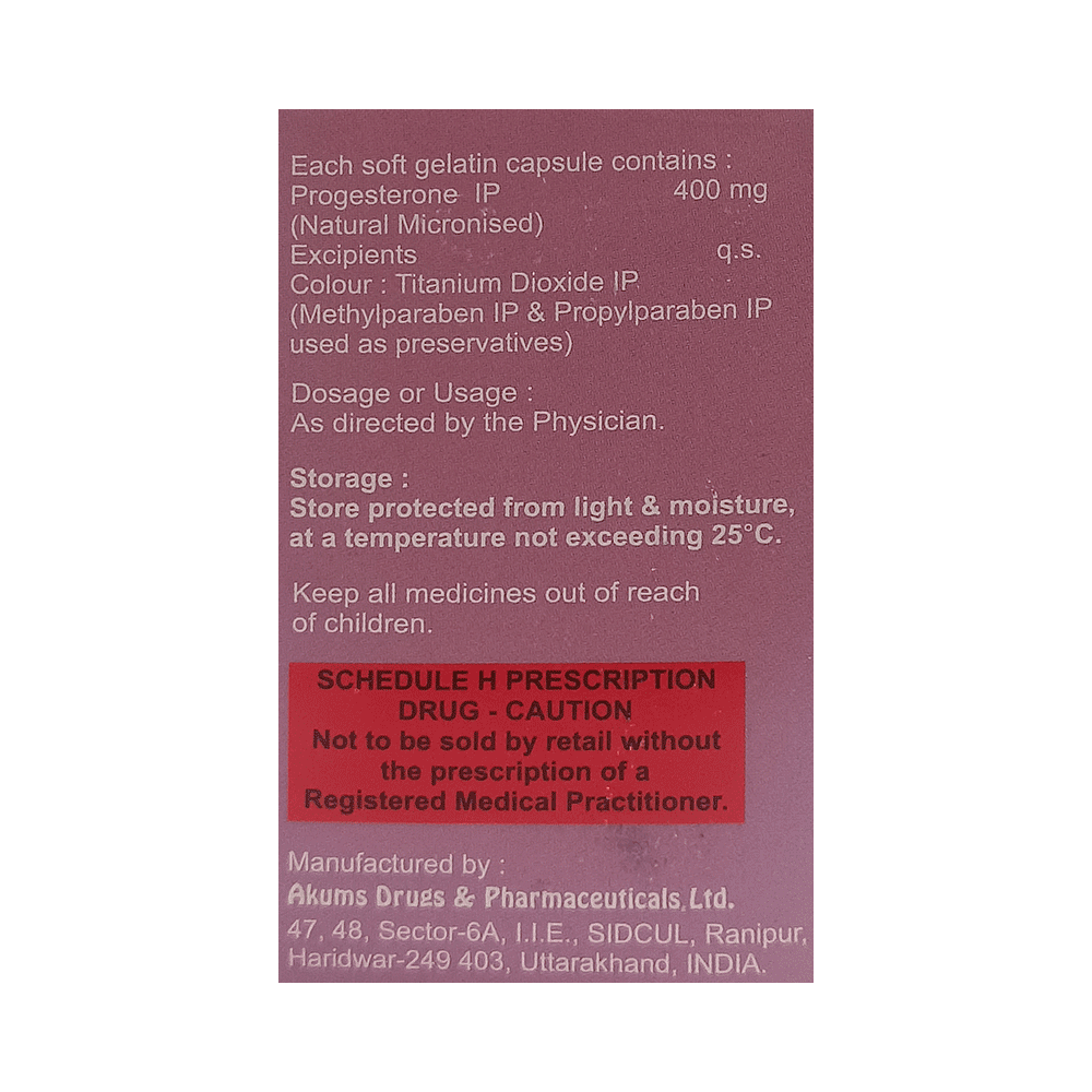Gestmarck 400 Soft Gelatin Capsule - Image 2