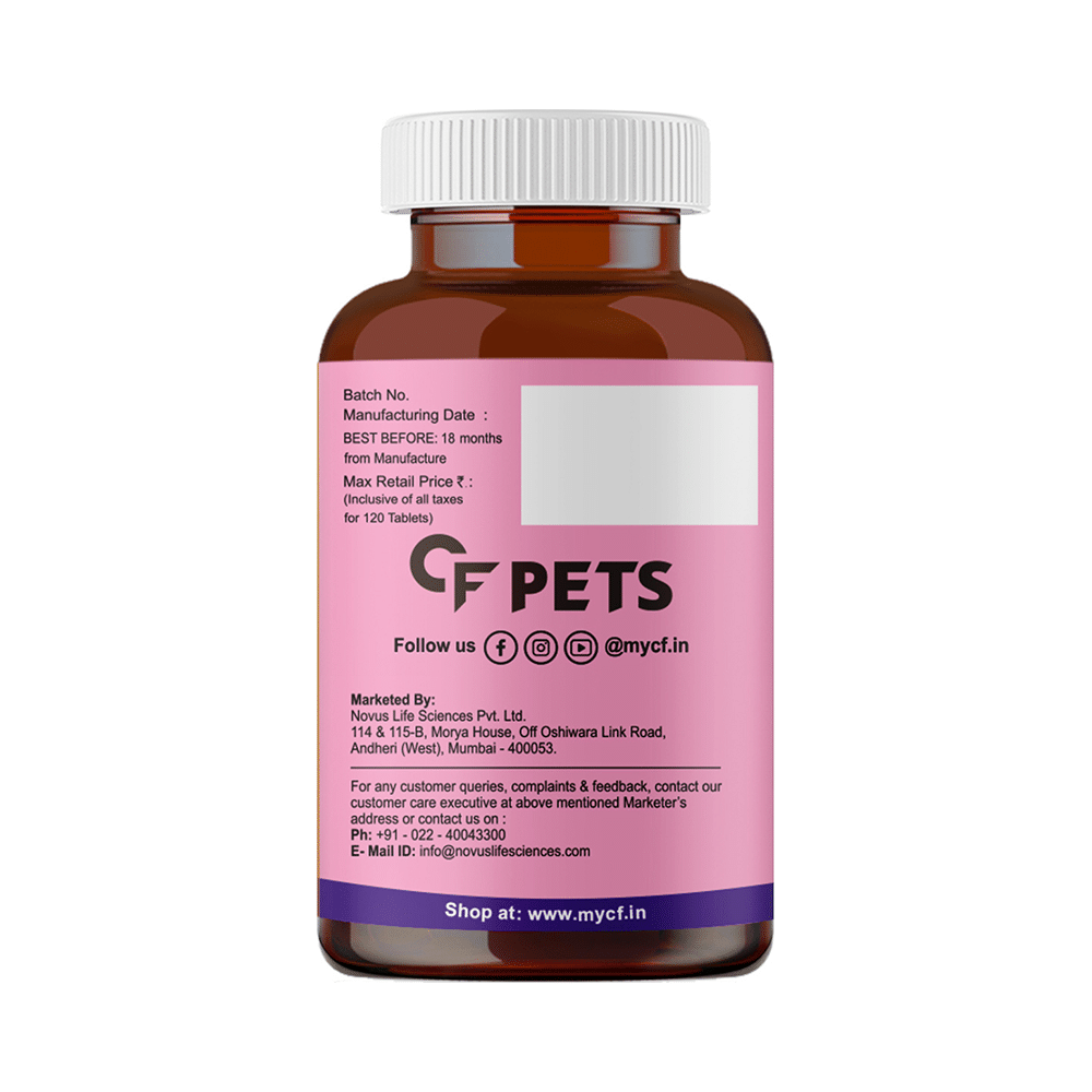 Carbamide Forte Pets Skin & Coat Omega 3-6-9 Chewable Tablet Chicken - Image 3