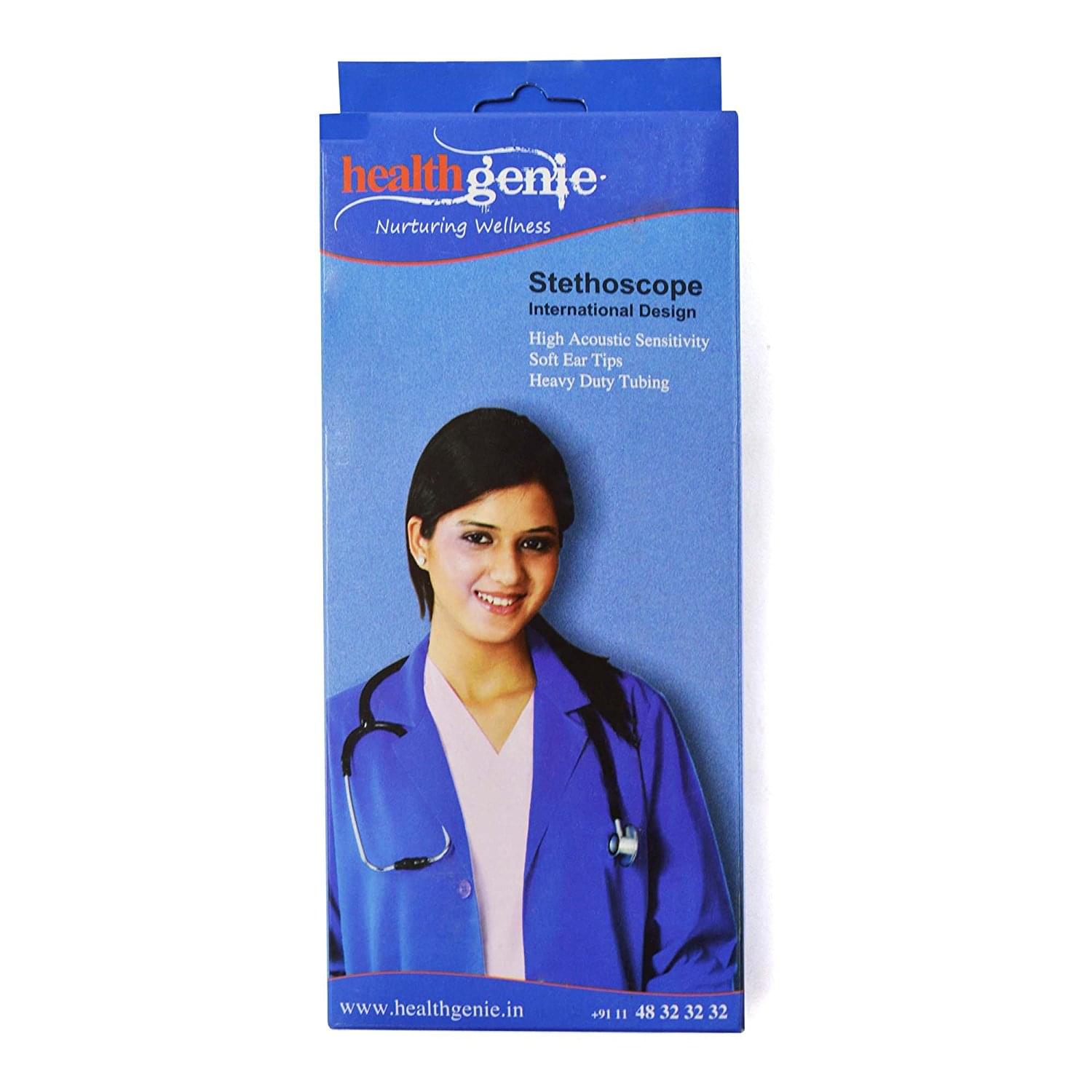 Healthgenie HG-206B Dual Child Stethoscope Black - Image 3