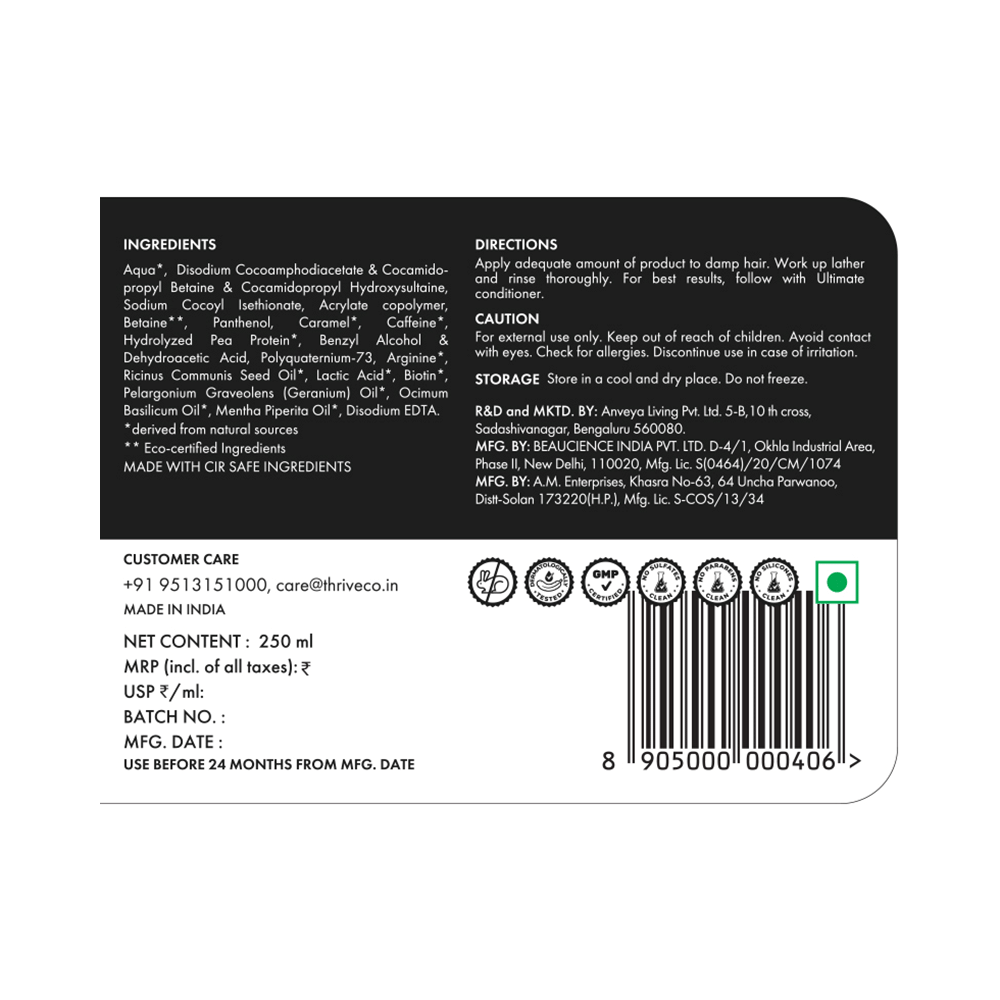 ThriveCo Hair Vitalizing Shampoo - Image 2