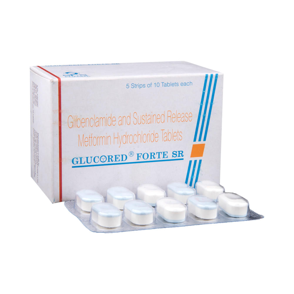 Glucored Forte SR Tablet