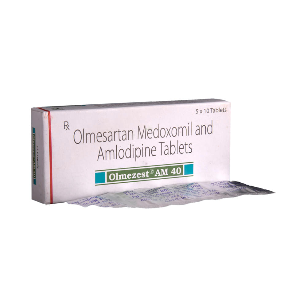 Olmezest AM 40 Tablet - Image 1