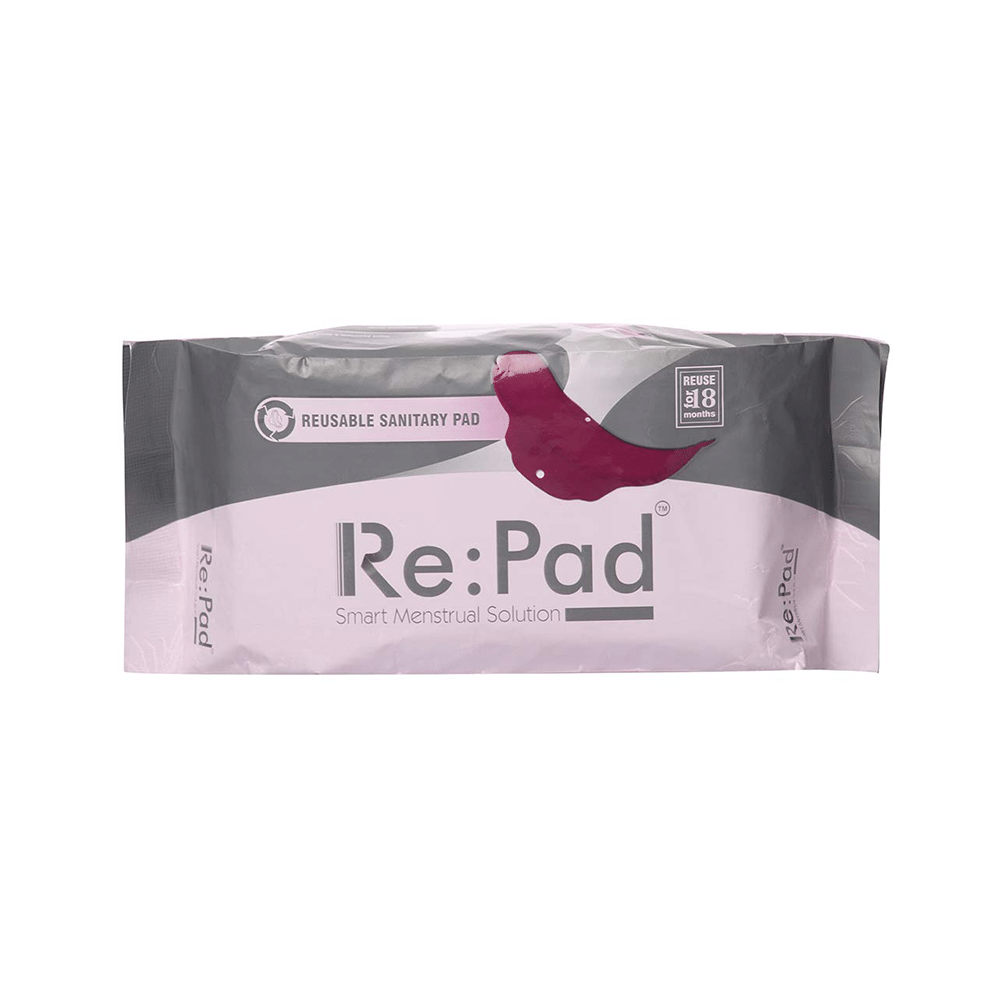 Re:Pad Reusable Sanitary Pad 3 Maxi & 1 Super Maxi 3 Pink & 1 Blue - Image 1