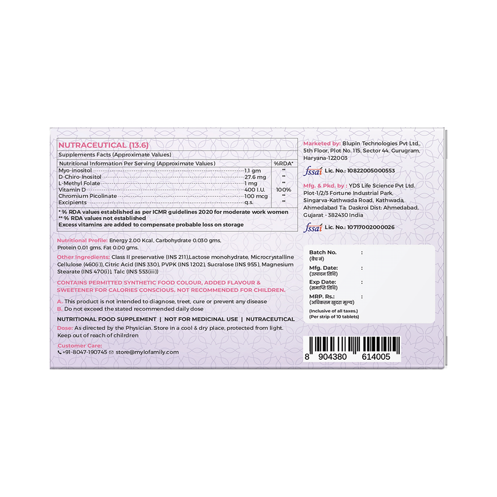 Mylo Care PCOS/PCOD Care Tablet - Image 2