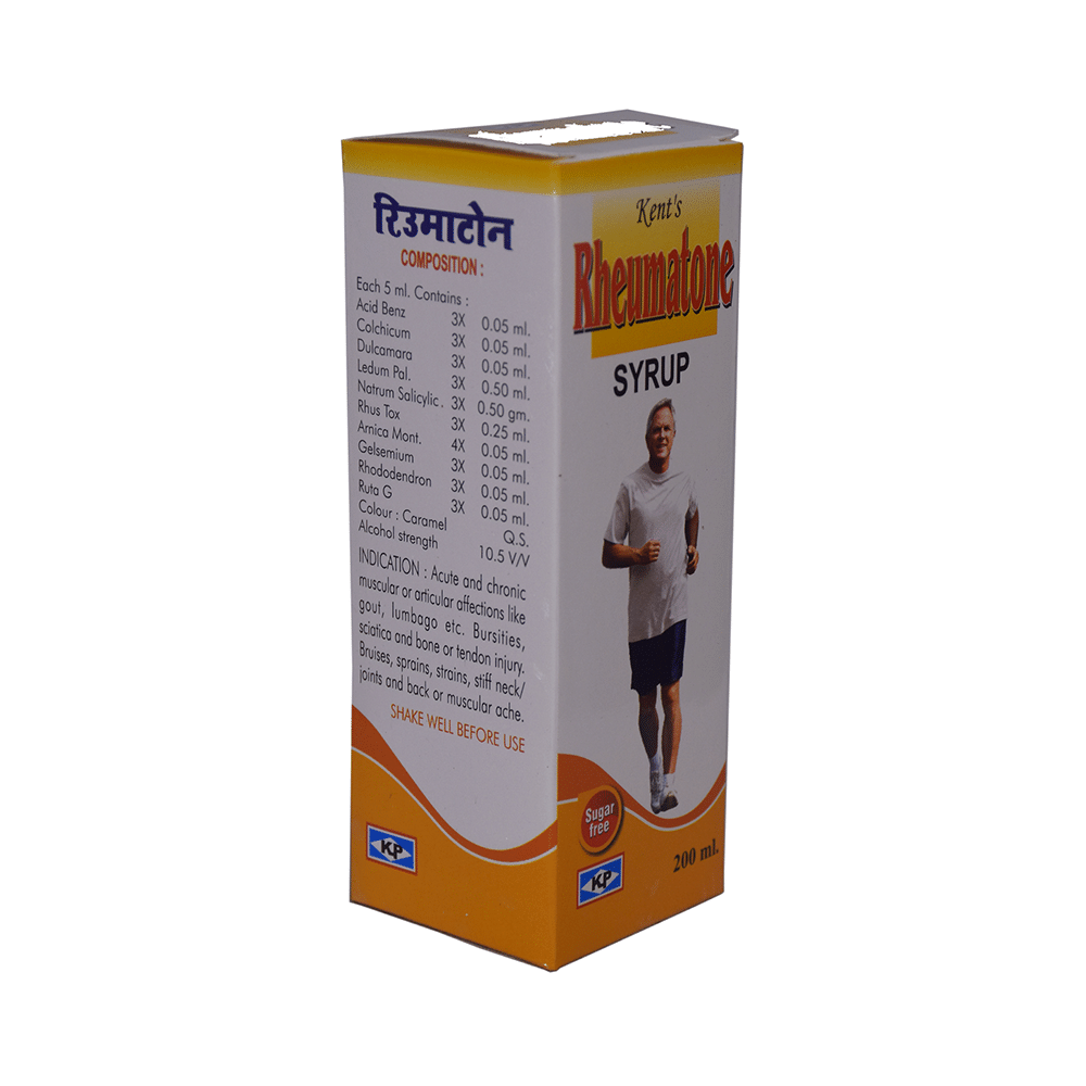Kent's Rheumatone Syrup Sugar Free - Image 2