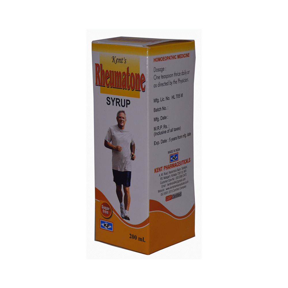 Kent's Rheumatone Syrup Sugar Free - Image 1