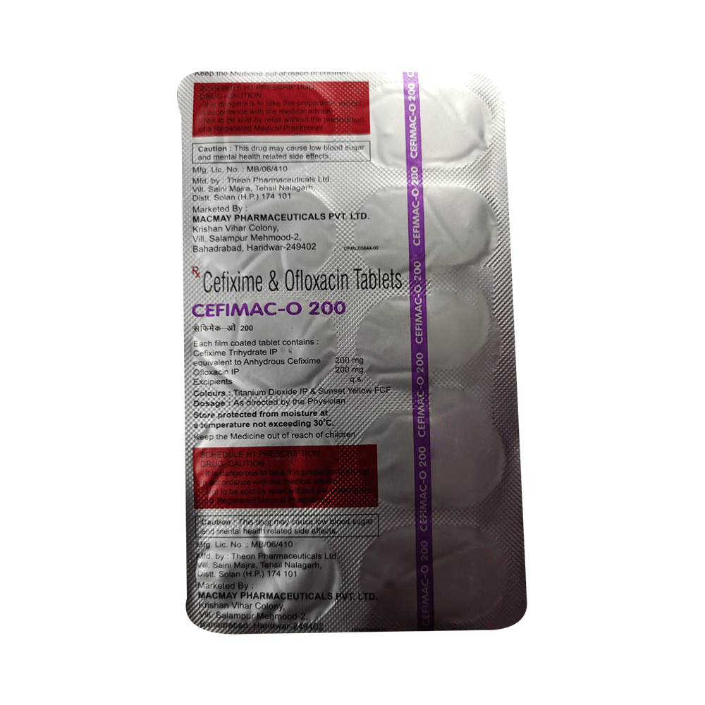 Cefimac-O 200 Tablet - Image 3