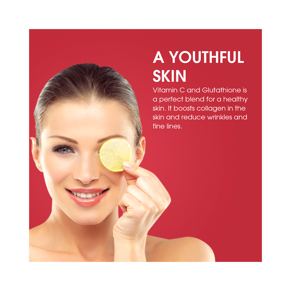 Origins Nutra Gluta-Citrus-C Actfiz Glutathione Opitac+ & Vitamin C Citrus Aurantifolia Juice Extract Effervescent Tablet Lemon - Image 8