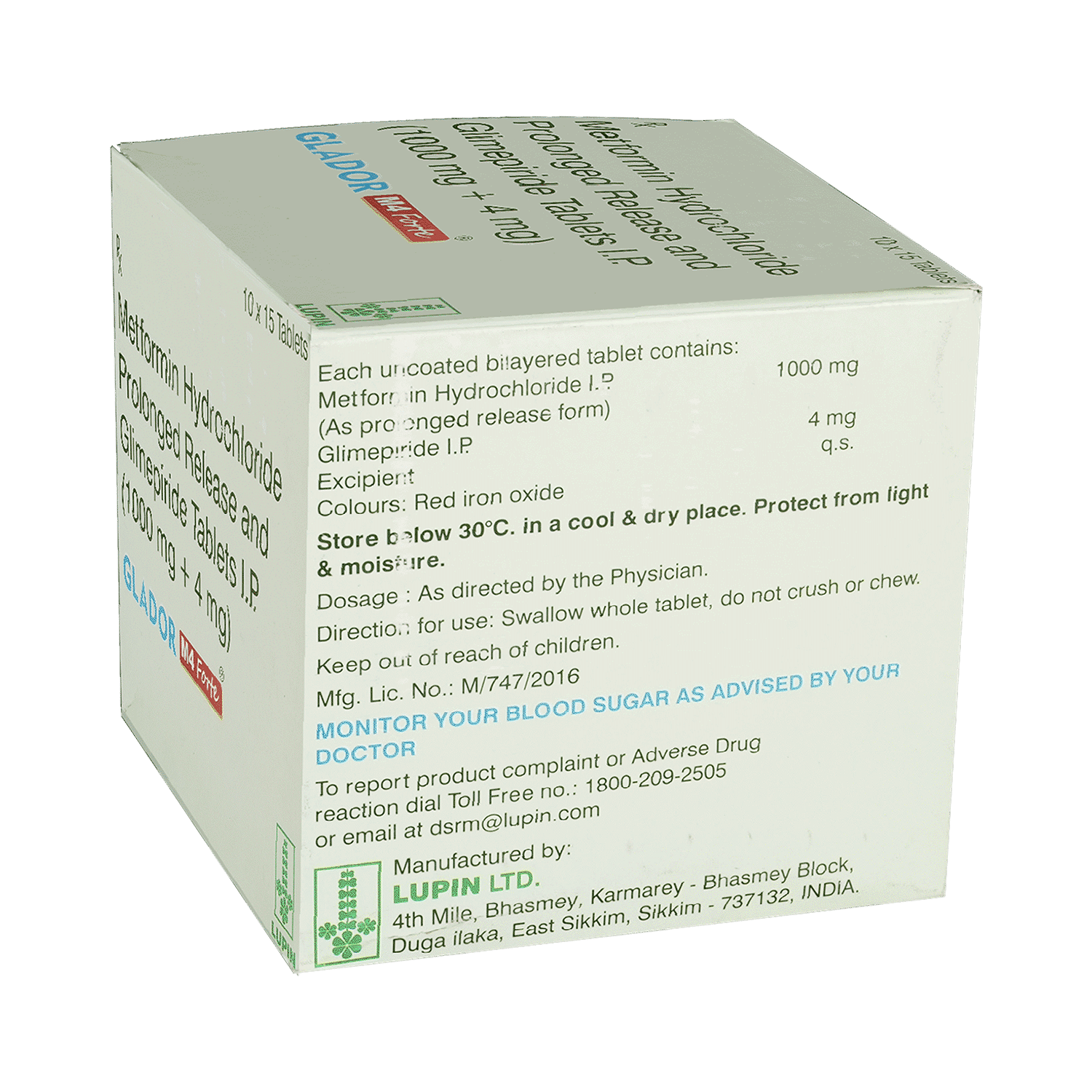 Glador M4 Forte Tablet PR - Image 3