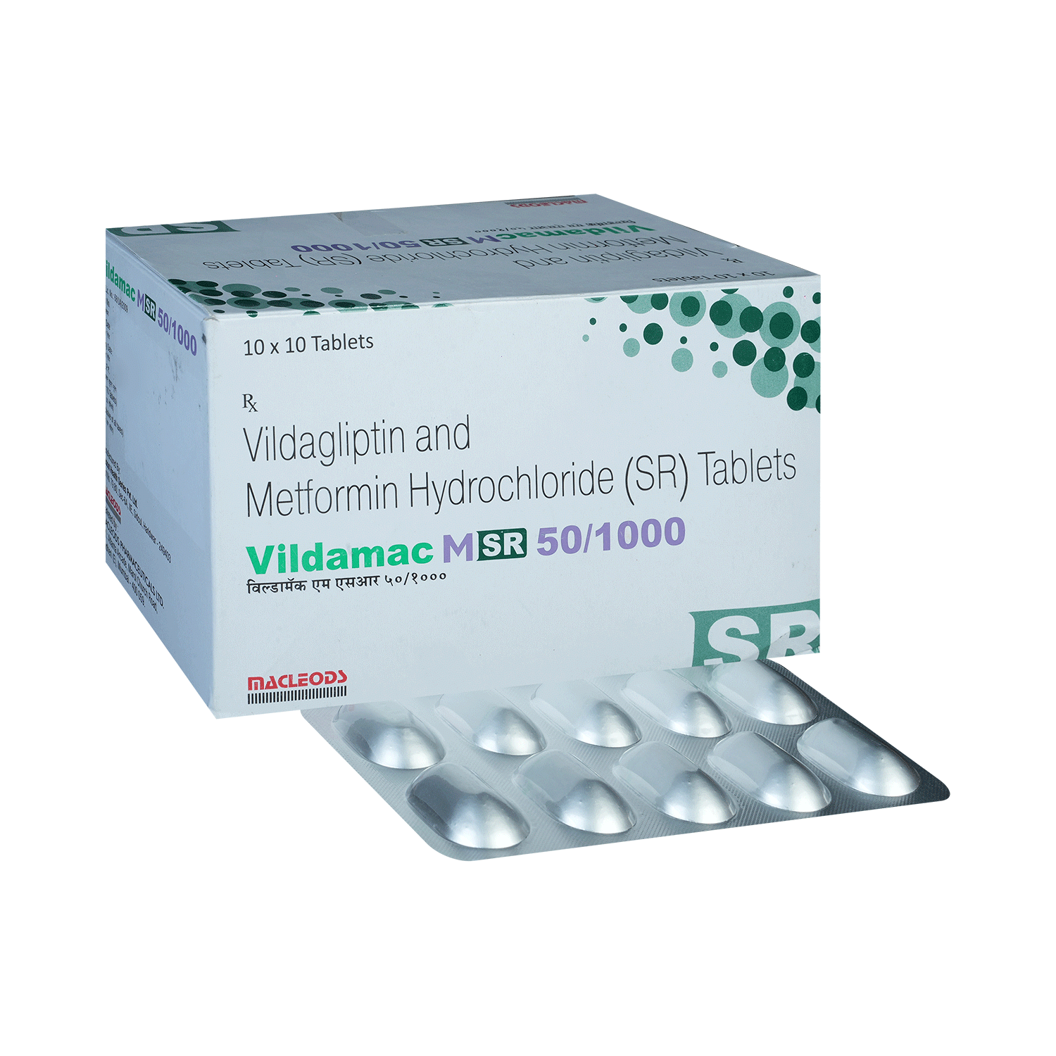 Vildamac M SR 50/1000 Tablet - Image 1
