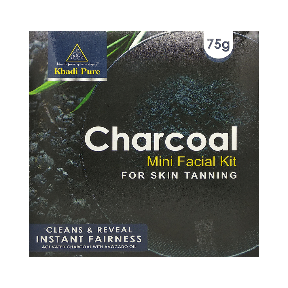 Khadi Pure Charcoal Mini Facial Kit