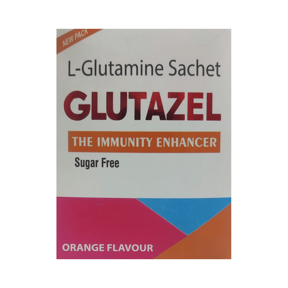 Glutazel Sachet Orange Sugar Free - Image 1