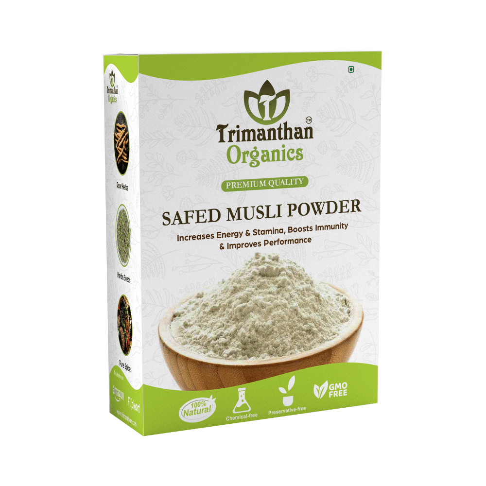 Trimanthan Organics Premium Quality Safed Musli Powder