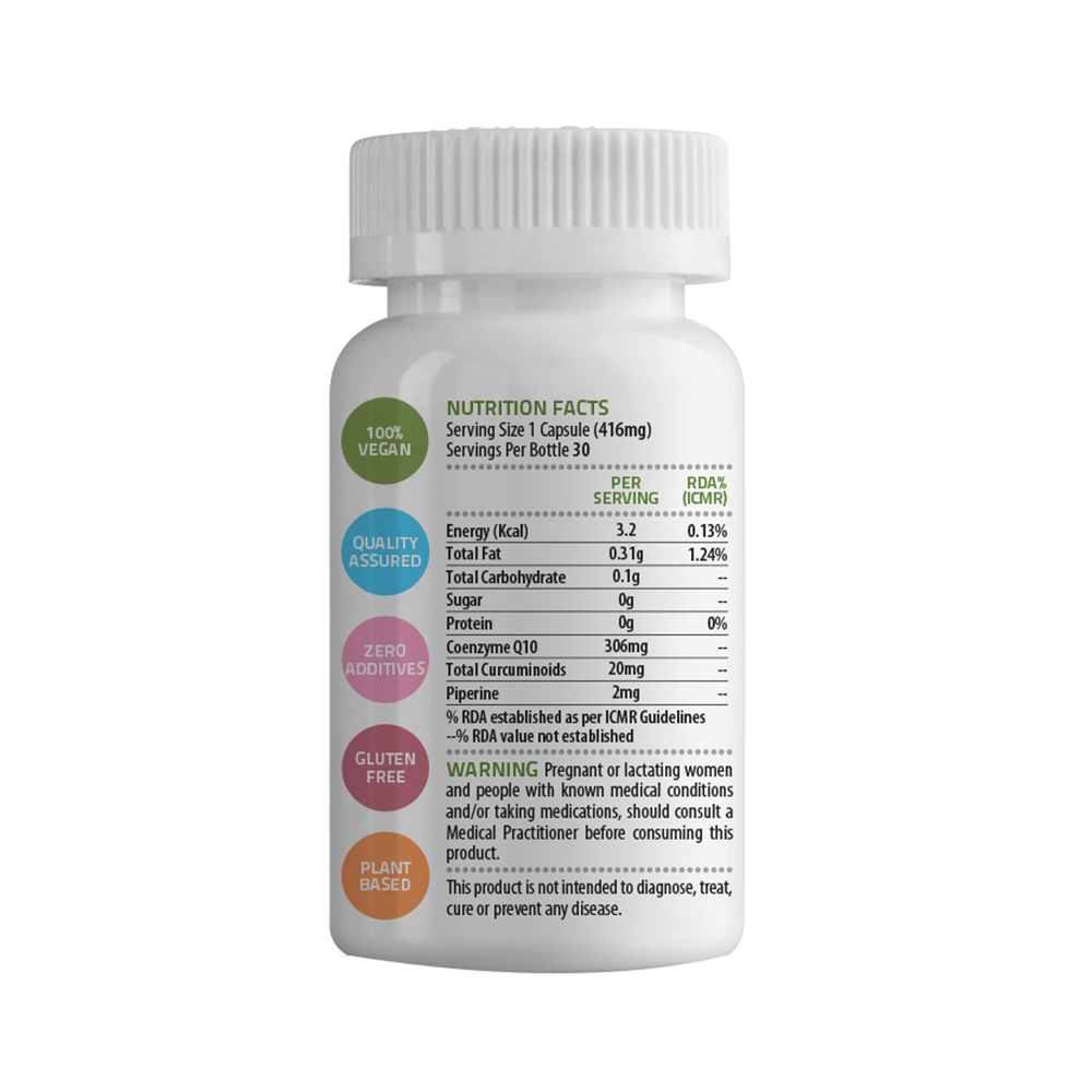 Unived CurQ10 Vegan Capsule - Image 3