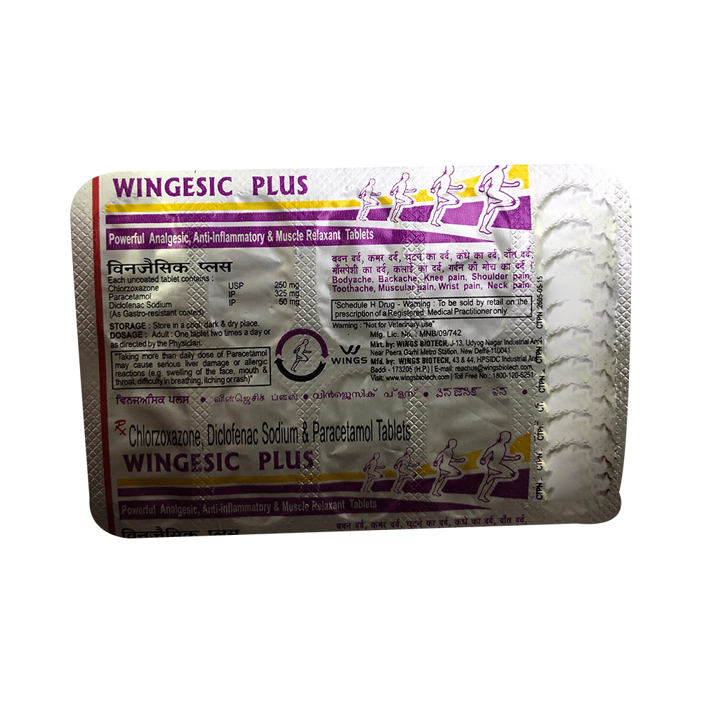 Wingesic Plus Tablet - Image 1