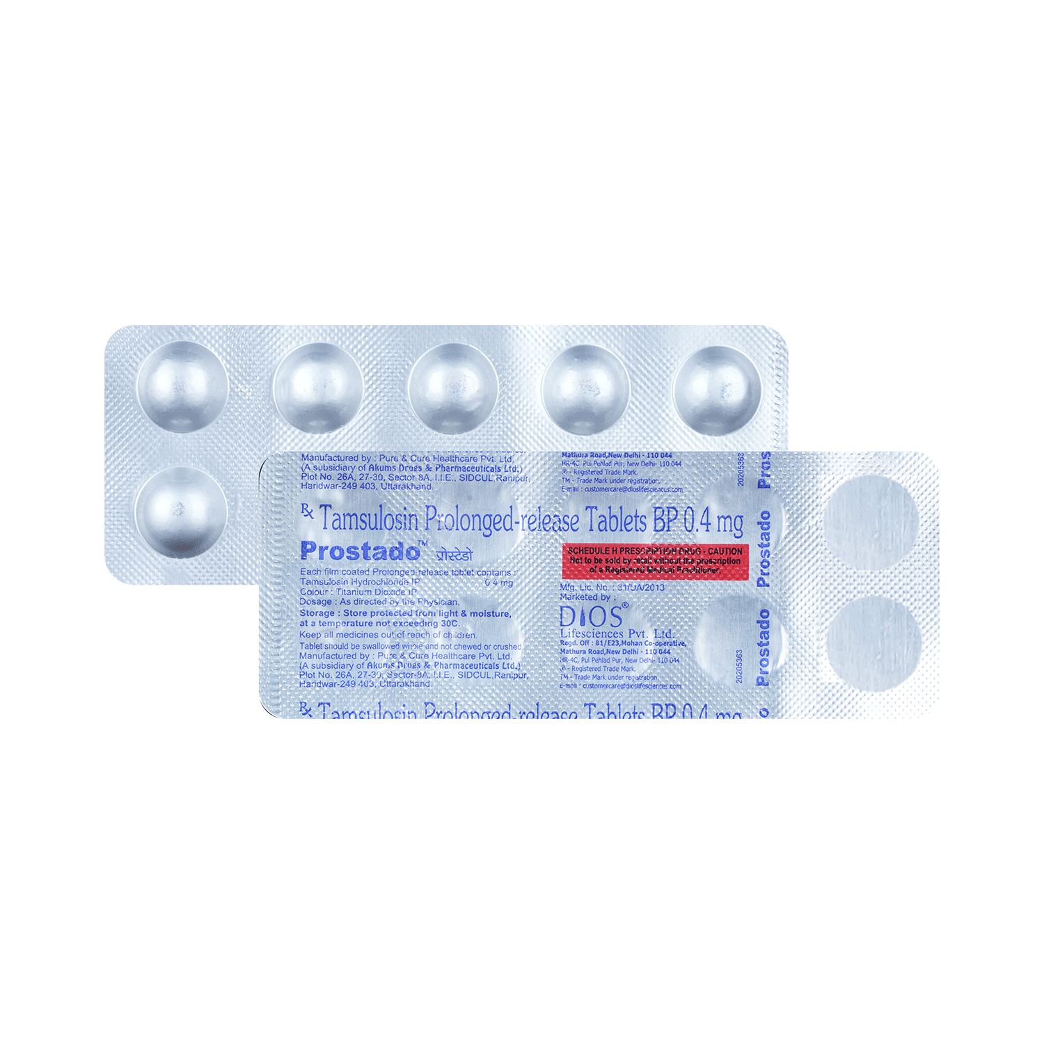 Prostado 0.4mg Tablet PR - Image 1