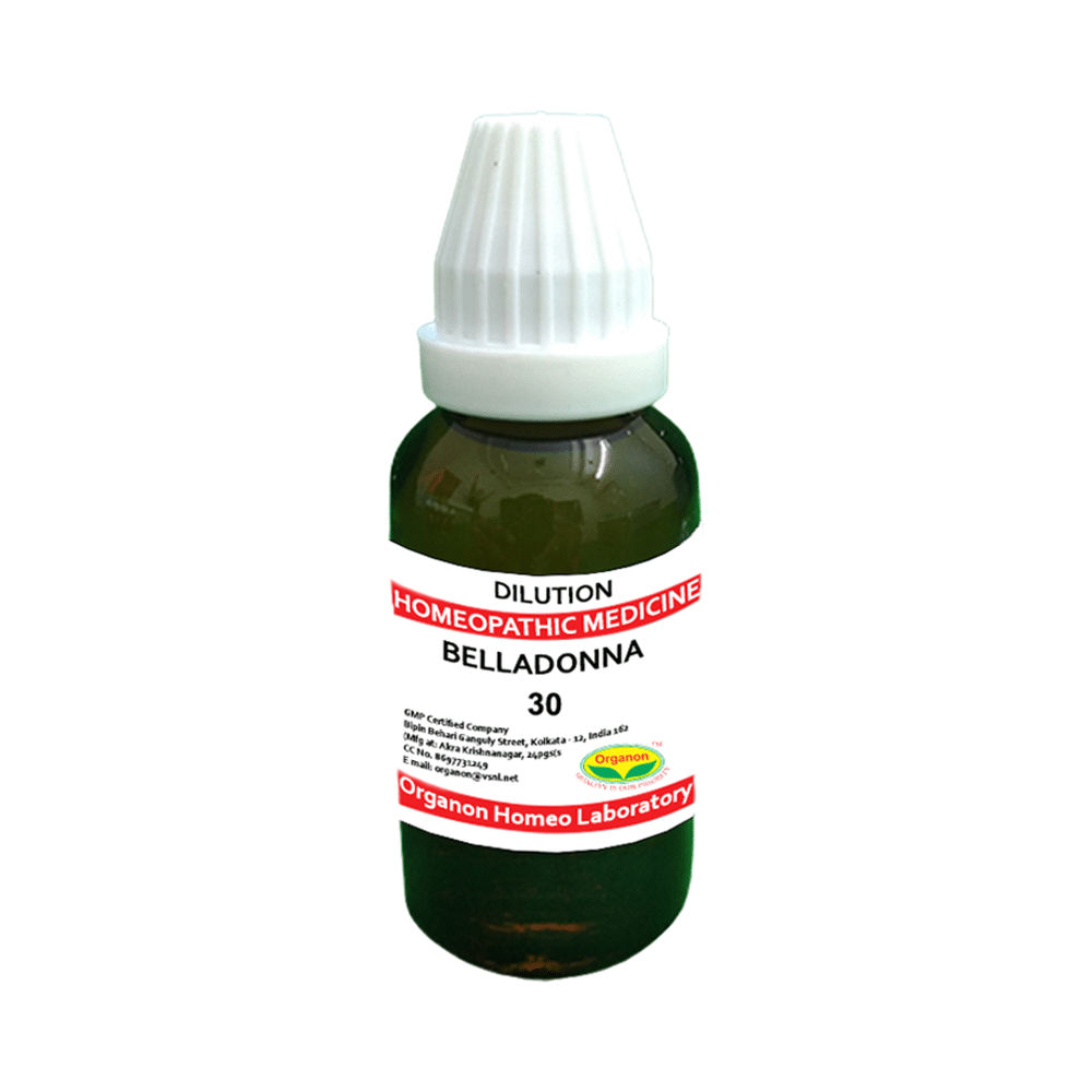 Organon Belladonna Dilution 30