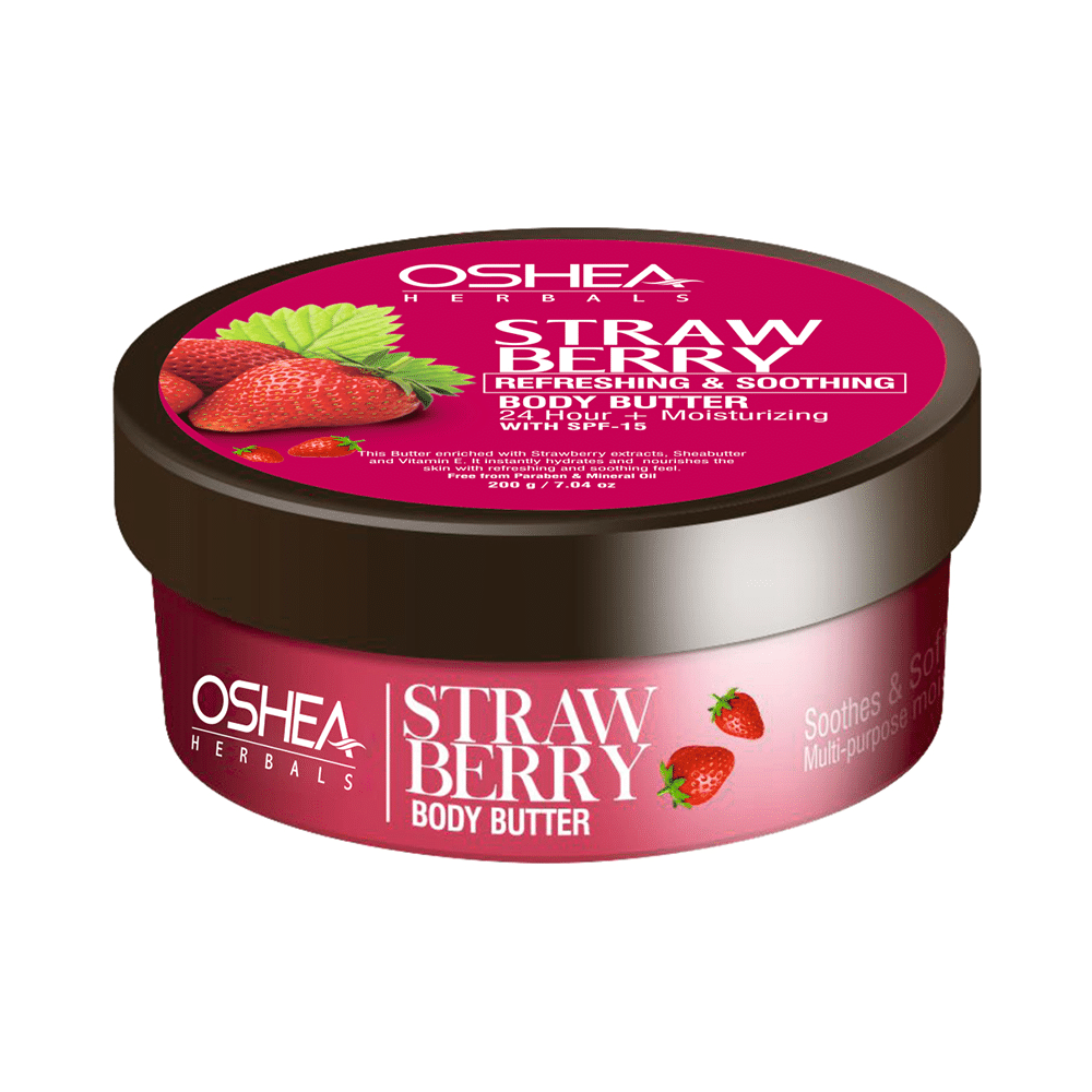 Oshea Herbals Body Butter Strawberry - Image 1
